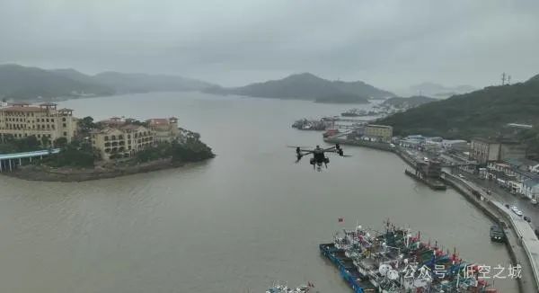 大疆首架氢电运载无人机实现跨岛飞行