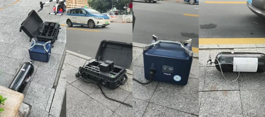 电量随时满格！氢航Hypal氢能户外电源，助力晚高峰无人机巡逻效率超级加倍！
